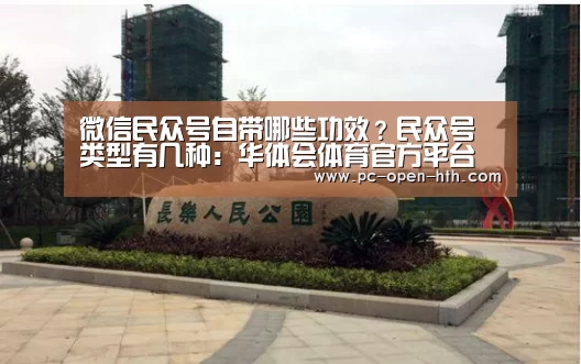 微信民众号自带哪些功效?民众号类型有几种:华体会体育官方平台(图3) 华体会APP下载